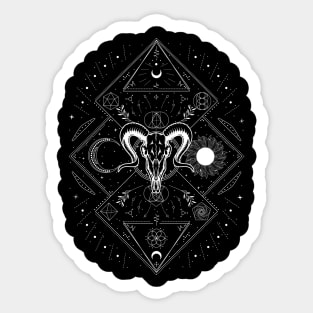 The Horned God | Pagan Symbol Sticker